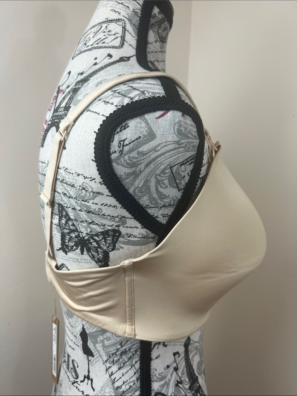 SKIMS Wireless Form Nursing Bra Sand Size 36DDD NWT - Picture 5 of 7
